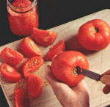 preparing tomatoes